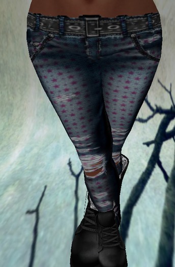 Dv8ion - Ripped jeans - Blue Star