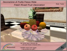 Fresh Mixed Fruit Decoration (Decorazione di Frutta Fresca Mista)