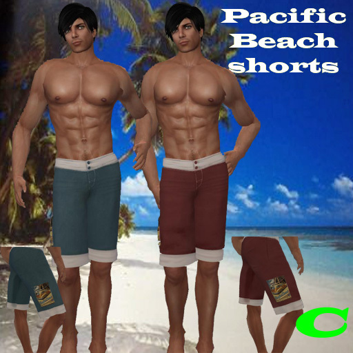 Pacific coast Beach Shorts fatpack