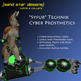 [SSD] *Syfur* Technik Cyber Prosthetics Green