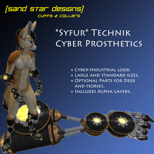 [SSD] *Syfur* Technik Cyber Prosthetics Gold