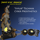 [SSD] *Syfur* Technik Cyber Prosthetics Gold