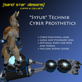 [SSD] *Syfur* Technik Cyber Prosthetics Blue
