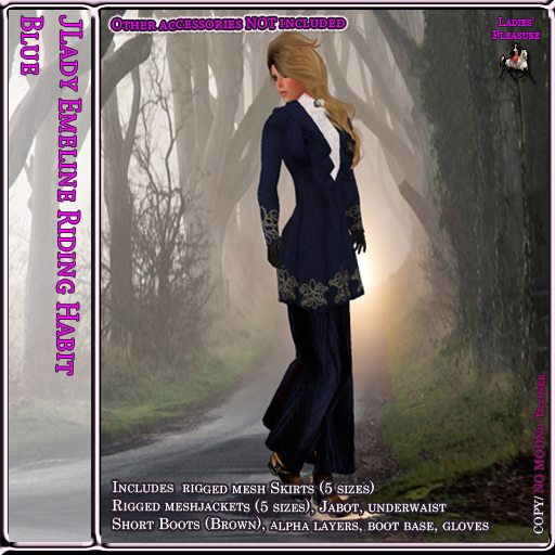 ~LP~ Lady Emeline Riding Habit BOXED 