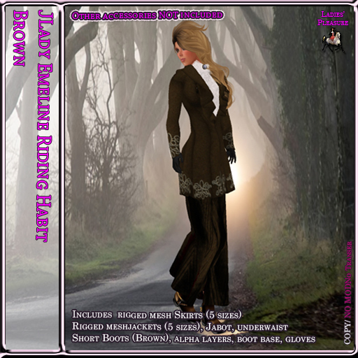 ~LP~ Lady Emeline Riding Habit BOXED 