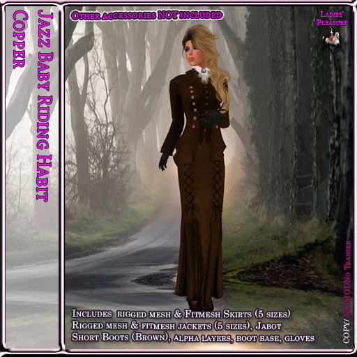 ~LP~ Jazzbaby Riding Habit BOXED 