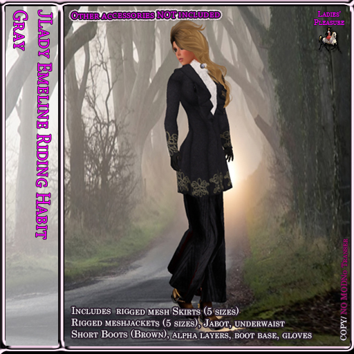 ~LP~ Lady Emeline Riding Habit BOXED 