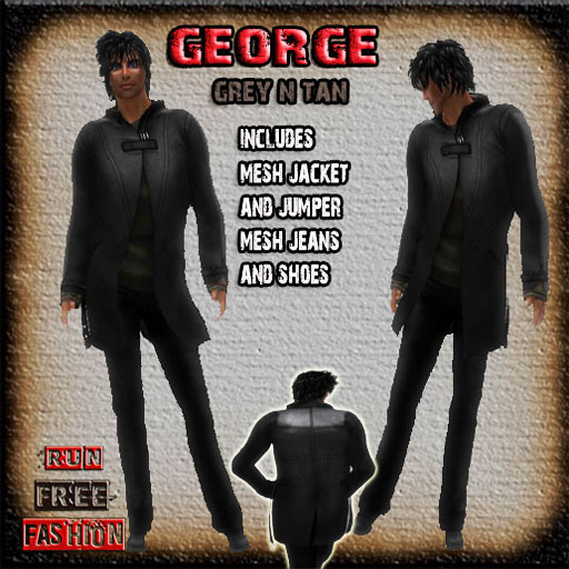 *RFF*George grey/tan