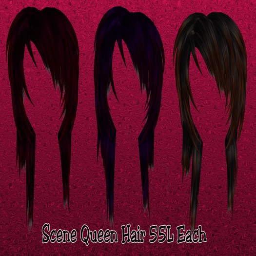 *CHICK DELUXE* Queen of Scene Hair