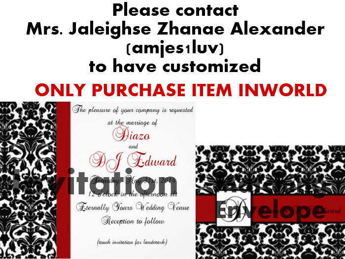 Sepia Lily Wedding Invitation & Envelope