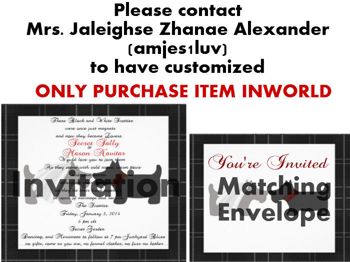 Sepia Lily Wedding Invitation & Envelope