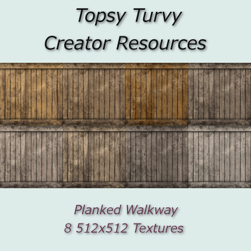 Topsy Turvy Planked Walkway 