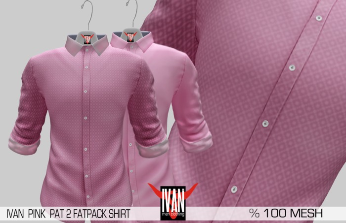 IVAN PINK PAT FATPACK SHIRT