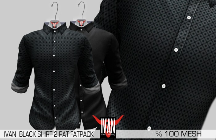 IVAN BLACK PAT 2FATPACK