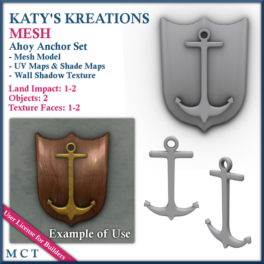 *KK* MESH Ahoy Anchor Set Vendor