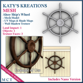 *KK* MESH Ahoy Ship's Wheel Vendor