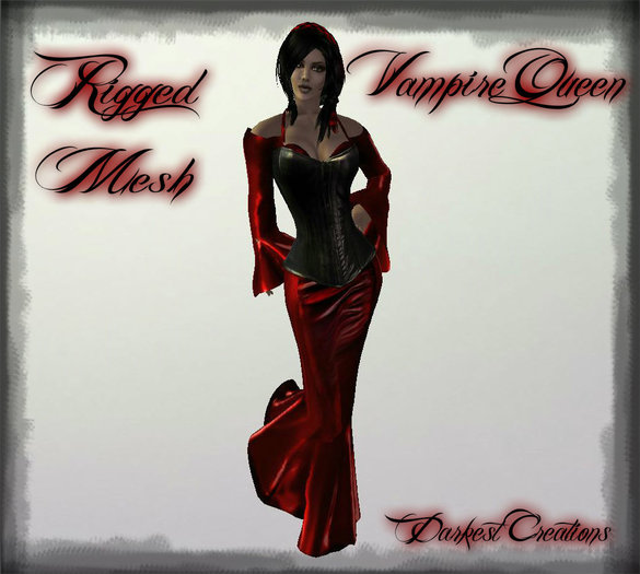 {Vampire Queen Mesh Dress}