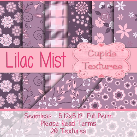 *Cupids Textures * 20 LILAC MIST