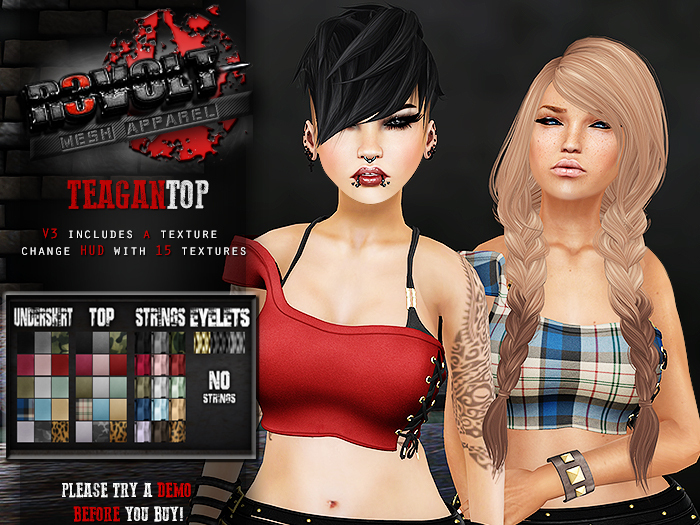 [R3] - Teagan Top [V3] DEMO