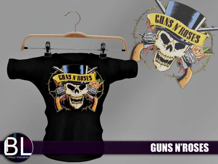 BandLora Guns N Roses Mesh Tshirt.
