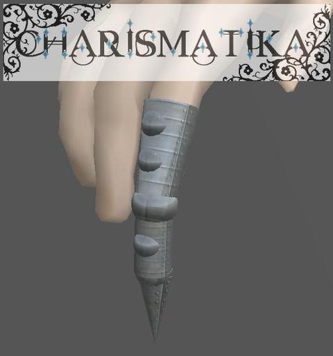 *Charismatika* Studded and Riveted Finger Armour