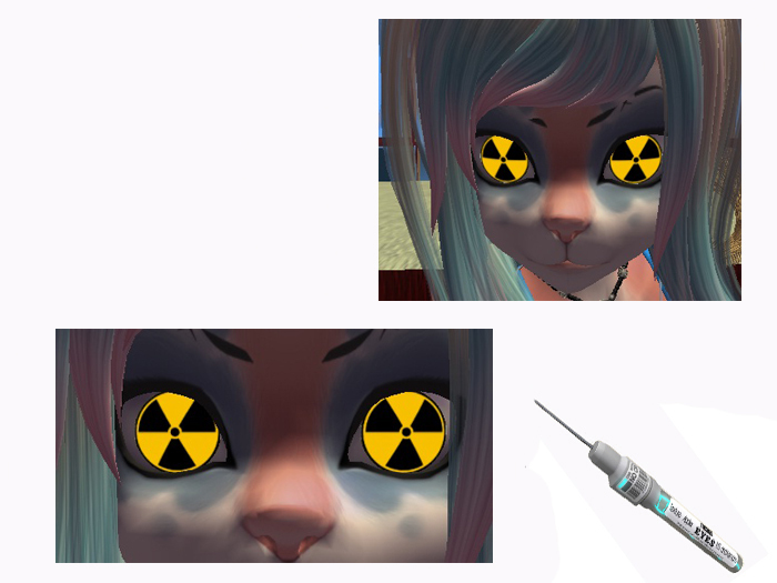 [BxG] Radioactive Eye - Kemono Texture Applier  -
