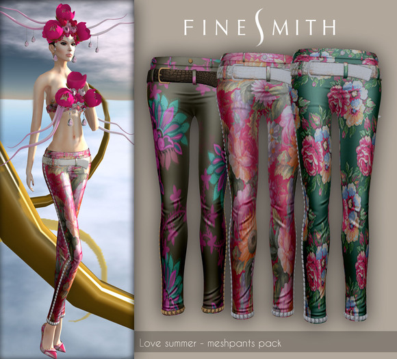 F I N E S M I T H - Love summer pants- 3 pairs- on sale