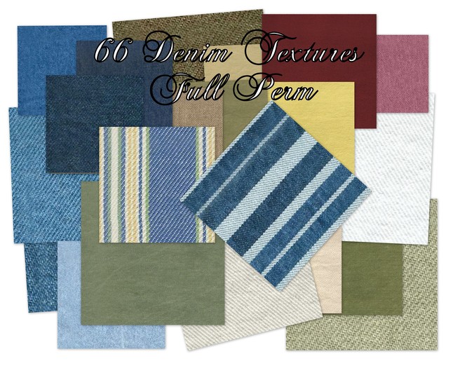 66 Denim Textures Full Perm