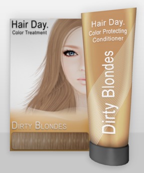 Second Life Marketplace - { ViVi Hair } Lucy - Dirty Blondes