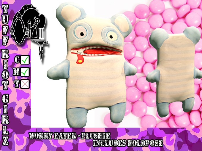 *CMFL* Worry Eater Pandelli blue (boxed)
