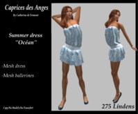 *CdT* Summer Dress "Ocean""