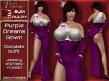 EVE Complete - Purple Dreams Gown