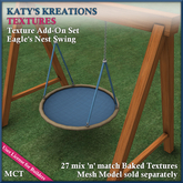 *KK* TEXTURES Add-On Set Eagle's Nest Swing Vendor