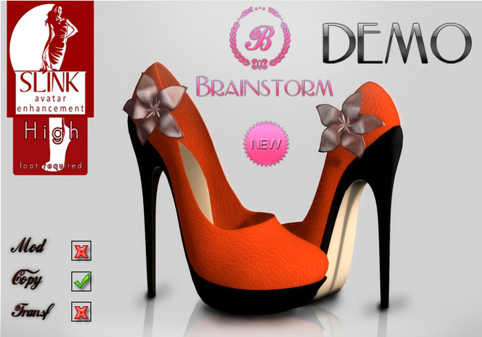 BRAINSTORM [DEMO] - MESH SHOE OF LEATHER STYLE 11