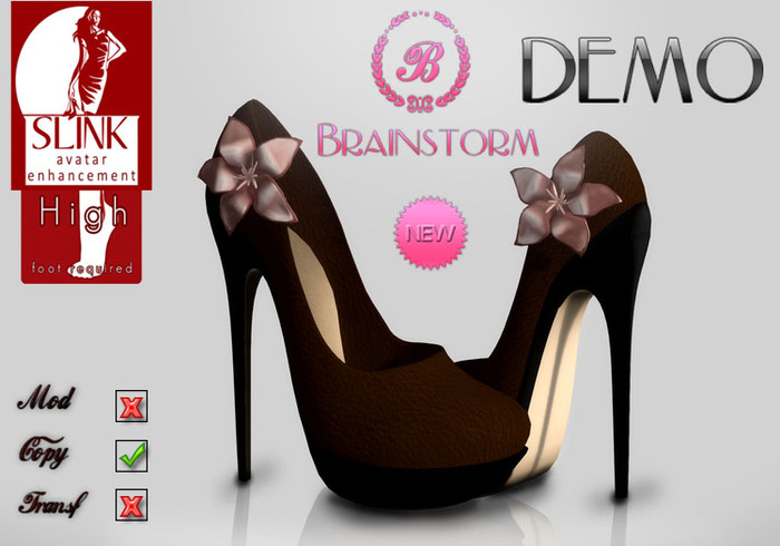 BRAINSTORM [DEMO] - MESH SHOE OF LEATHER STYLE 20