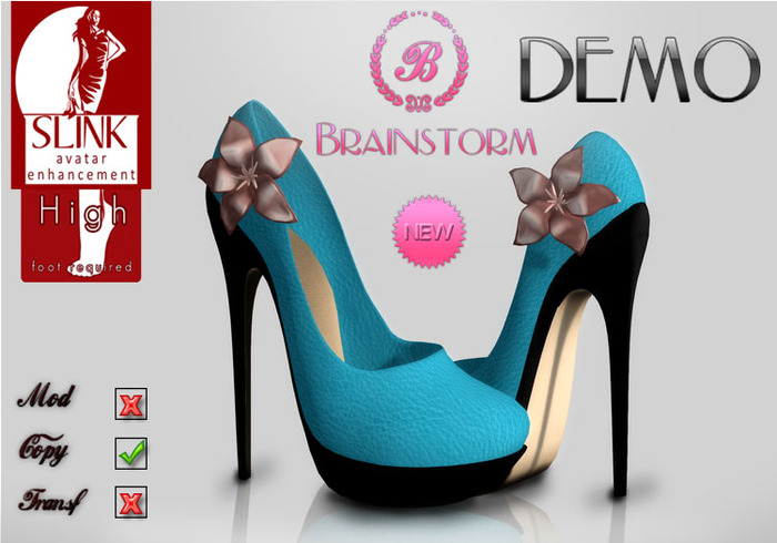 BRAINSTORM [DEMO] - MESH SHOE OF LEATHER STYLE 7