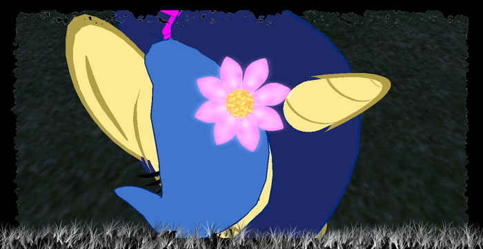 *invertmoon* flower pink