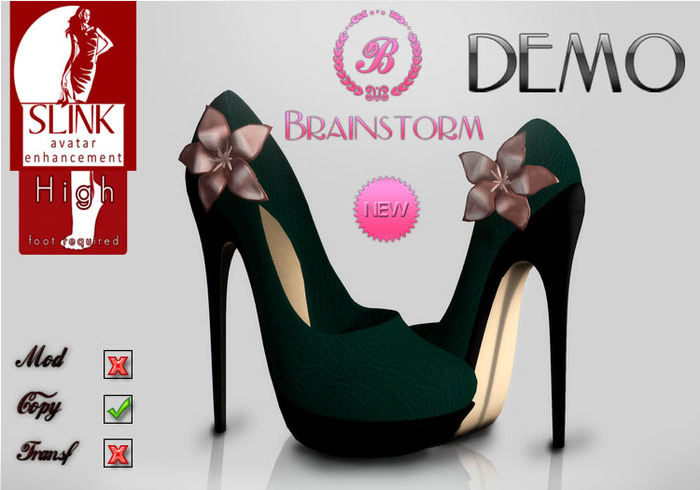 BRAINSTORM [DEMO] - MESH SHOE OF LEATHER STYLE 10
