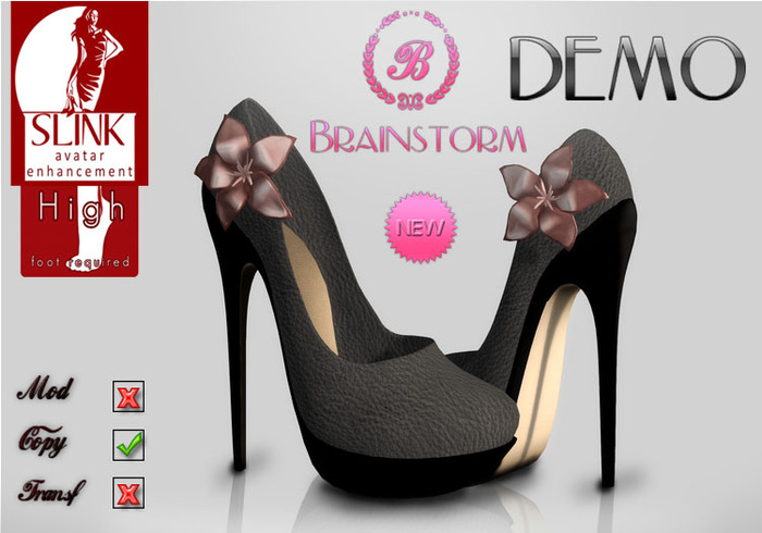 BRAINSTORM [DEMO] - MESH SHOE OF LEATHER STYLE 15
