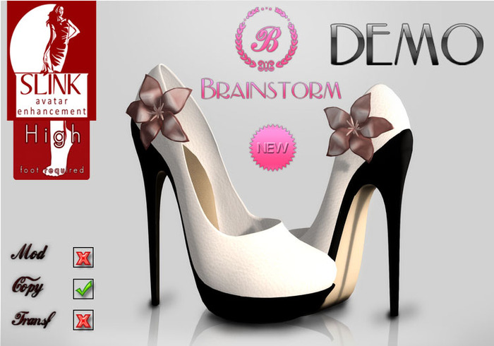 BRAINSTORM [DEMO] - MESH SHOE OF LEATHER STYLE 13