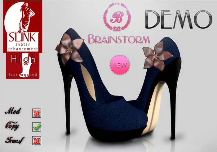 BRAINSTORM [DEMO] - MESH SHOE OF LEATHER STYLE 9