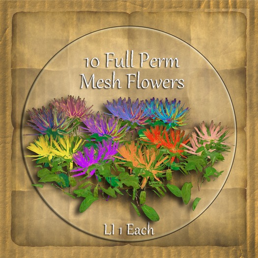 Bad Katz Mesh Flowers Set_1