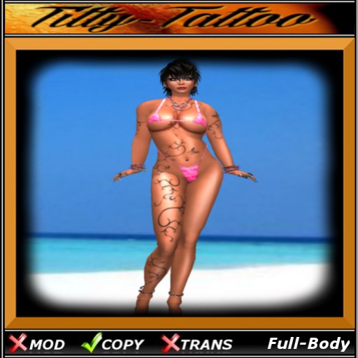 Titty-Tattoo (Ranke - Ganzkoerper)