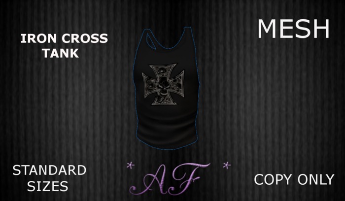 -ST- IRON CROSS TANK (MALE)