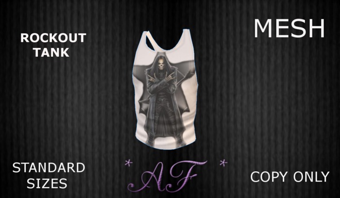 -ST-ROCK OUT TANK (MALE)