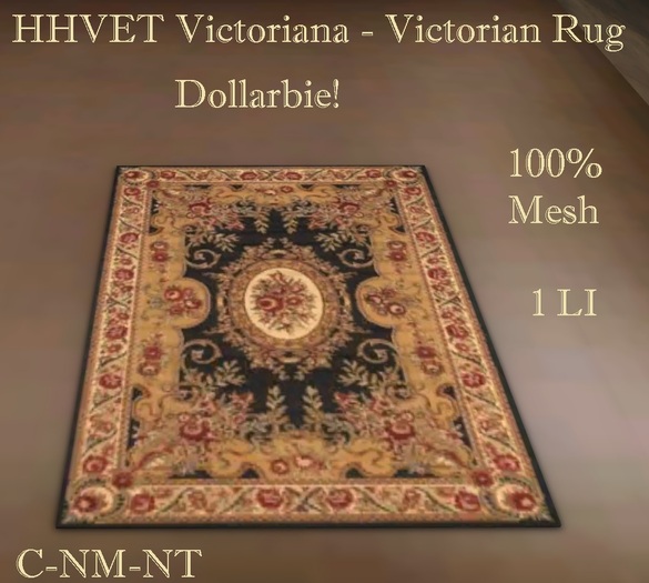 HHVET Victoriana - Victorian Rug Dollarbie