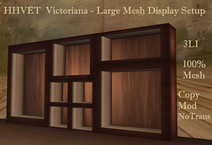 HHVET Victoriana - Large Mesh Display Setup