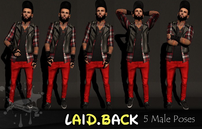 Elegant.Filth.Poses Laid Back