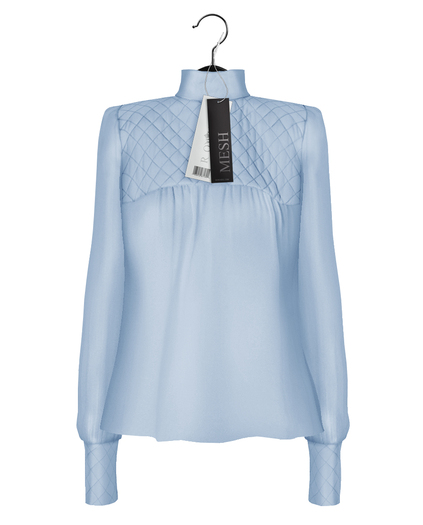 Rowne.Paul Structured Blouse - Skye