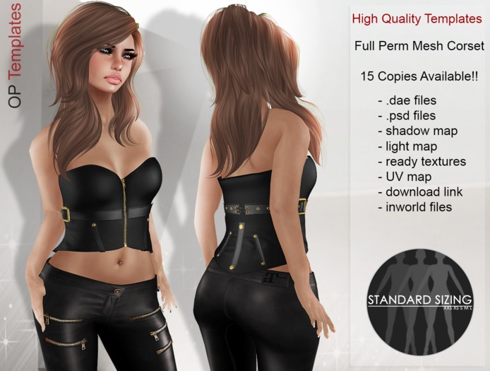 DEMO Semi Exclusive Mesh Payton Belted Corset Op Temp 012